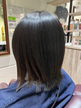 チアー ヘアリラクゼーション(cheer HAIRRELAXATION) 髪質改善トリートメント＋ぱつっとボブ