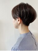刈り上げ×マッシュショート