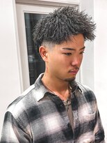 ルースト 京都四条大宮店(ROOST)&nbsp;【ツイストパーマ】フェードショート