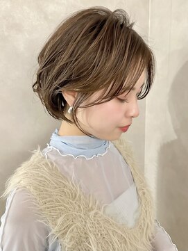 ハルキ ミナト ジャパン オオサカ(HARUKI MINATO japan OSAKA) 30代40代50代小顔似合わせカットくびレイヤーエモージュ大人可愛