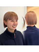 ガーランド (Garland)&nbsp;タッセルボブ/マロンベージュ/前髪/原宿神宮前