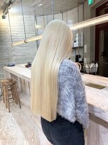 ヲタク(wotaku.)&nbsp;ホワイトブロンドハイトーンホワイトブリーチケアブリーチ艶髪