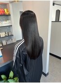 髪質改善ストレート褒められる♪艶髪10代20代ロングレイヤー
