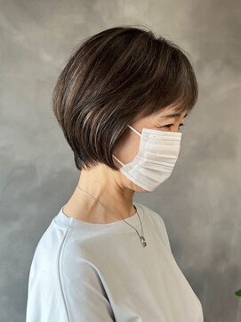 ティダスマイル ふじみ野店(tida smile) 脱白髪染めハイライト＊白髪ぼかしベージュ20代30代40代50代