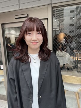 アドア 横浜(ADORE) 【ADORE横浜】レイヤーカット×ピンクラベンダー