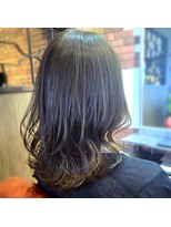 ヘアスタジオ ガロウ(hair stuido garou)&nbsp;ふんわりレイヤー&透明感カラー