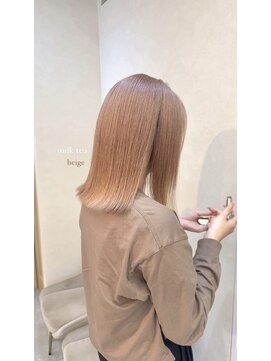 ルコル(LUCOL) ミルクティーベージュ/20代/30代/韓国風