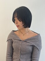 ゼストプラス(ZEST plus)&nbsp;【DAN】顔周りにレイヤーを入れた顎ラインボブ