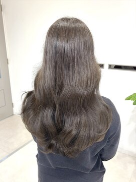 アモレット 天文館店(amoretto) ブリーチ無しグレージュ.