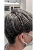 メンズシルバーカラー