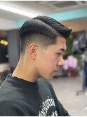 サイドパート スキンフェード 枚方 南楠葉