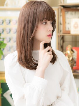 カバーヘア ブリス 志木南口駅前店(COVER HAIR bliss) 大人かわいい透明感ハイライトエアストレートc6志木20代30代40代