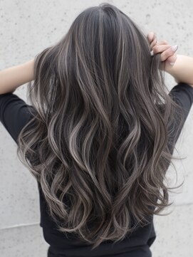 アポロ 横浜駅店(apollo) 細めクッキリハイライト/グレージュ/バレイヤージュ/レイヤー