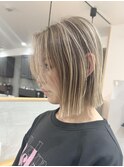 抜け感◎ハイトーン×ストンボブ【シン】【now as. 明石駅3分】