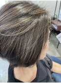 白髪ぼかしナチュラルハイライト