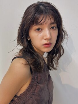 ガーデン 銀座(GARDEN) パーマ レイヤー レイヤーカット 前髪 ニュアンスパーマ