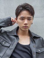 シティ(CITY)&nbsp;小久保styleフェザーパーマフェザーショートグレーエンドカラー