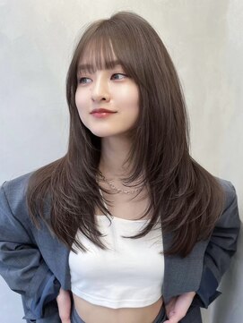 グロー オオミヤ アネックス 大宮(GLROW OMIYA ANNEX) レイヤーカットザクザクレイヤーシースルーバング