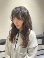 ウクラ バイ レシッド 池袋(uchla by rcid)&nbsp;レイヤーカット×パーマ風ヘアセット