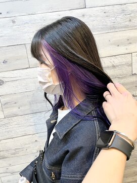 エント(ent) インナーバイオレットカラー☆