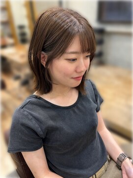 アマテラスゼロ 新宿(AMATELAS zero) レイヤーボブ×つやっぽベージュ【新宿】