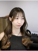 韓国風レイヤーカット