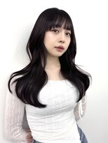 アマトウキョウスマートサロン(AMA TOKYO×Smart Salon) 韓国スタイル/ナチュラルくびれヘア_くびれ巻き_透明感カラー