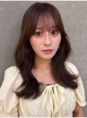 韓国顔周り/ハイレイヤーカット/ワンホンレイヤー/池袋