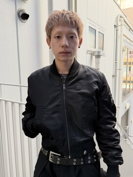 PARKiiiNG 心斎橋　ブリーチ/ダブルカラー/パーマ/メンズ【パーキング】 ニュアンスパーマ