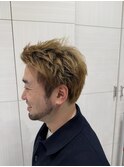 刈り上げないメンズショート
