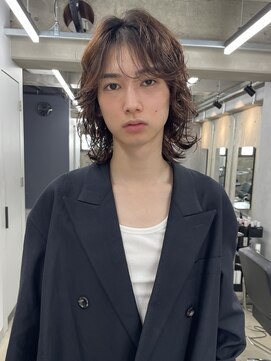 オルカ(ORCA) men's/メンズミディアム/リバースセンターパート/新宿