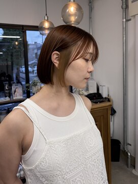 ダーツ(darts) 縮毛矯正×インナーカラーで夏イメチェン