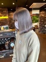 レオクマ 長野(REOKUMA)&nbsp;141. 似合わせカット/デザインカラー/ブリーチ/顔周り