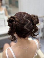 ヘアセットアリエス(aries)&nbsp;クラゲヘア