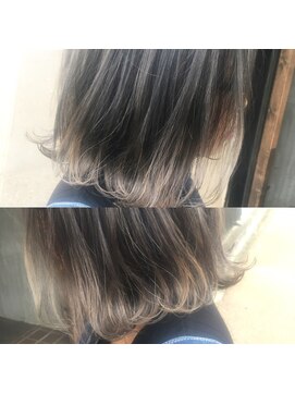 モノ アンド イニ(Mono & inni) 【奈良/inni hair】キリッパボブ ナチュラルハイライト