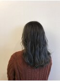 秋髪グレージュ  