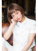 【Ria 目黒 白金】美シルエットのトレンドボブ