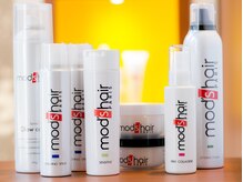 TVCMでもおなじみ。こだわりが詰まったモッズのオリジナルケアも。
