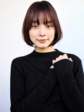 ヘアメイク フレンシア(hair make flencia) 小顔追求のショートボブ