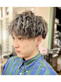 ソフトツイスト×ハイライト×王道マッシュ