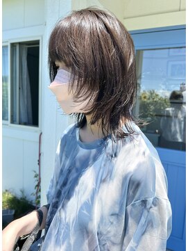 ジジ フィーカ 佐野(Gigi fika) ウルフカット