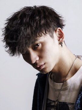 メンズサロン ゴールド 名古屋(GOALD) 前下がりルーズツイストスパイラルショート　マットver