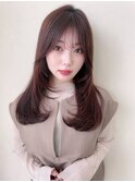 韓国風レイヤースタイル　奈良大和八木20代30代