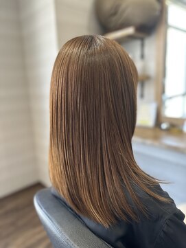 サン 都賀店(san) 暗めカラー/グランマッシュ/フェイスフレーミング/都賀/四街道