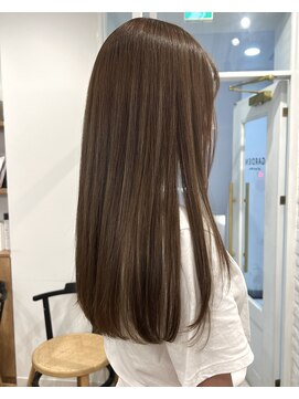 ガーデン オオタカノモリ(garden otakanomori) 20代30代40代大人可愛いナチュラルハイライト×オリーブベージュ