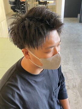 ニアウ 太田店(Niau) ベリーショートスパイキーショートメンズビジネスヘア刈り上げ