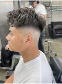 【パーマ職人Ryu】フェードショートハーパー名古屋メンズパーマ