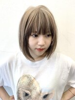 ココ 本八幡(KOKO)&nbsp;#黒髪#小顔#クラゲヘアー#オリーブグレー#ココアベージュ#美髪