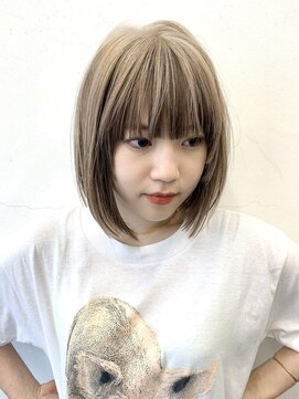 ココ 本八幡(KOKO) #黒髪#小顔#クラゲヘアー#オリーブグレー#ココアベージュ#美髪