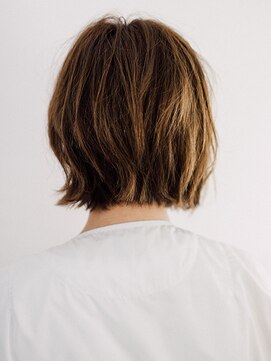 エクファ ヘア シェリル 草津 南草津店(ex-fa hair cherir) 【南草津◆エクファヘアシェリル】黒髪外はねボブ